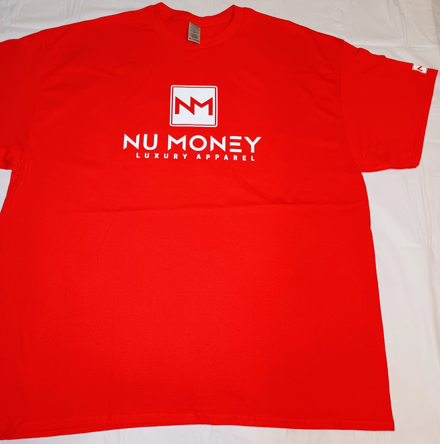Nu Money t-shirt Red & white