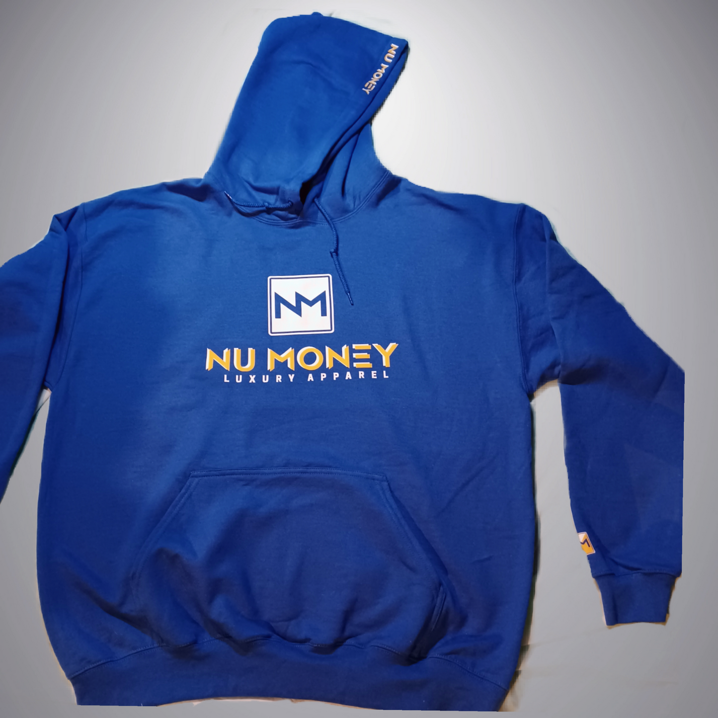 Basic hoody (royal/white&yellow)