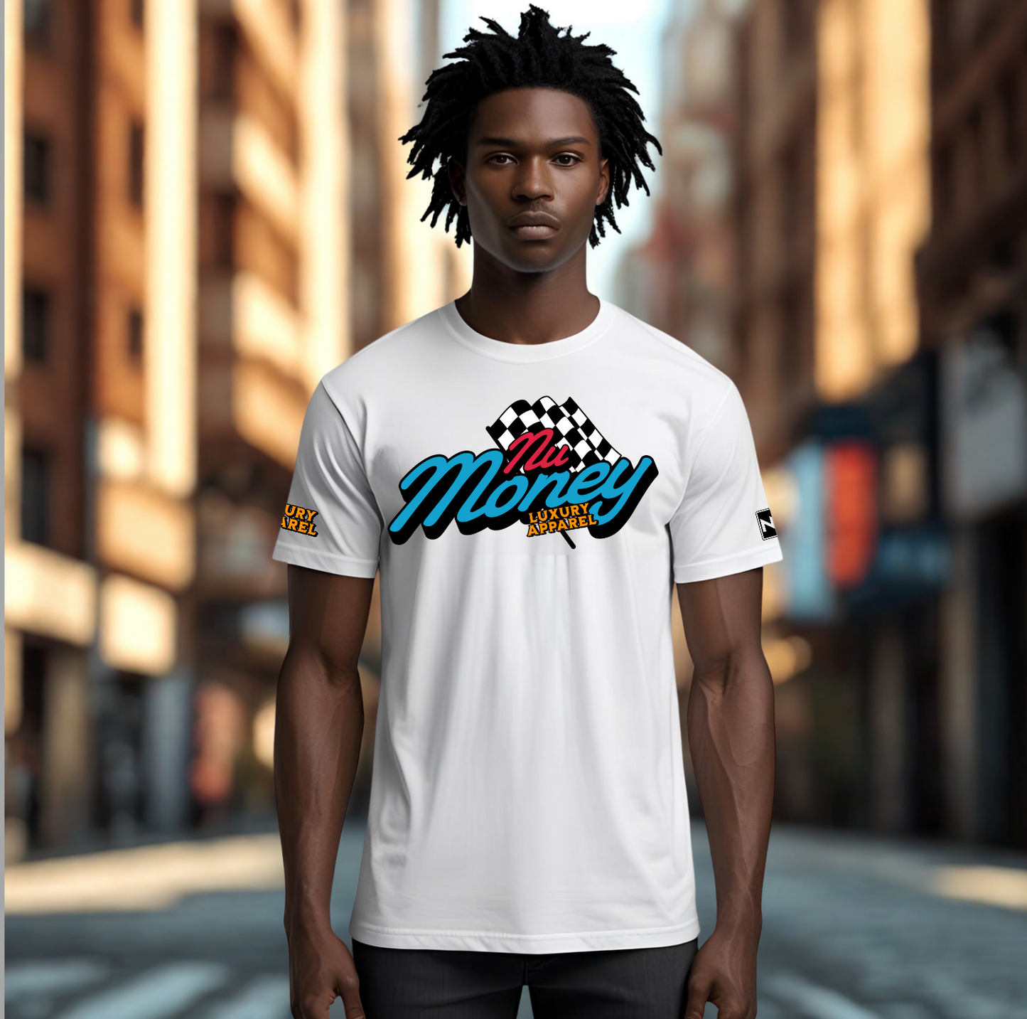 Race team Short sleeve T-shirt (white)